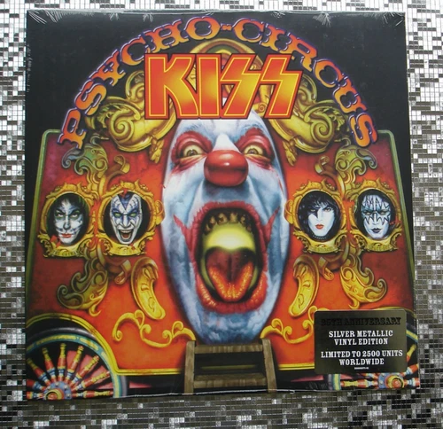 KISS ~ Psycho Circus ~ Sealed Metallic Silver LP Mercury B0038271-01-A