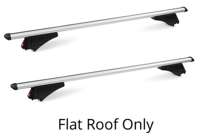 Premium Roof Rack Bars For Vauxhall Grandland X 2017-2021 FLAT ROOF AL302/372M