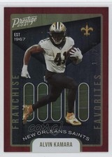 2021 Panini Prestige Franchise Favorites Xtra Points Red /299 Alvin Kamara 0ju0