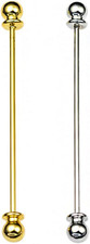 2-Piece Collar Pin  Bar Set - Shirt Collar Tie Pins for Men - Wedding  Busines
