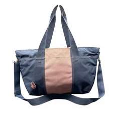 Timbuk2 Blue Pink Nylon Travel Tote Bag with Shoulder Strap