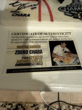 McFarlane Zdeno Chara Boston Bruins Custom signed