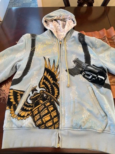 Vintage Authentic Christian Audigier Jacket from 2006 im excellent condition  - product listing photo