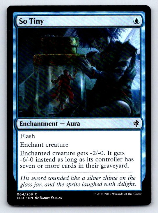 So Tiny 64 Common Throne of Eldraine Magic: The Gathering Lightly Played
