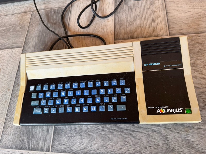 Mattel Aquarius Model 4110 Vintage Home Computer System