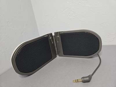 d.MUSE Windows Server System Portable Foldable Speaker, 3.5mm Jack, White/Black