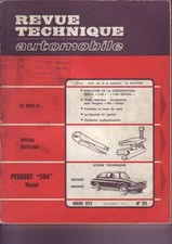 Revue technique Peugeot 504