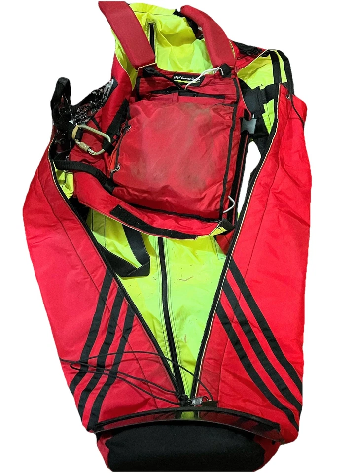 Arnés Trazador deportivo de alta energía usado para deslizamiento ala delta Foto 4 de 4