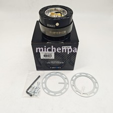 Nrg Gen 2.0 Steering Wheel Quick Release Black Srk-200bk