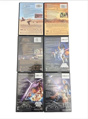 Star Wars 1-6 DVD Set Episodes I-VI Limited Ed Original Unaltered