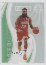 2019-20 Panini Illusions Astounding Emerald James Harden #3 rf2