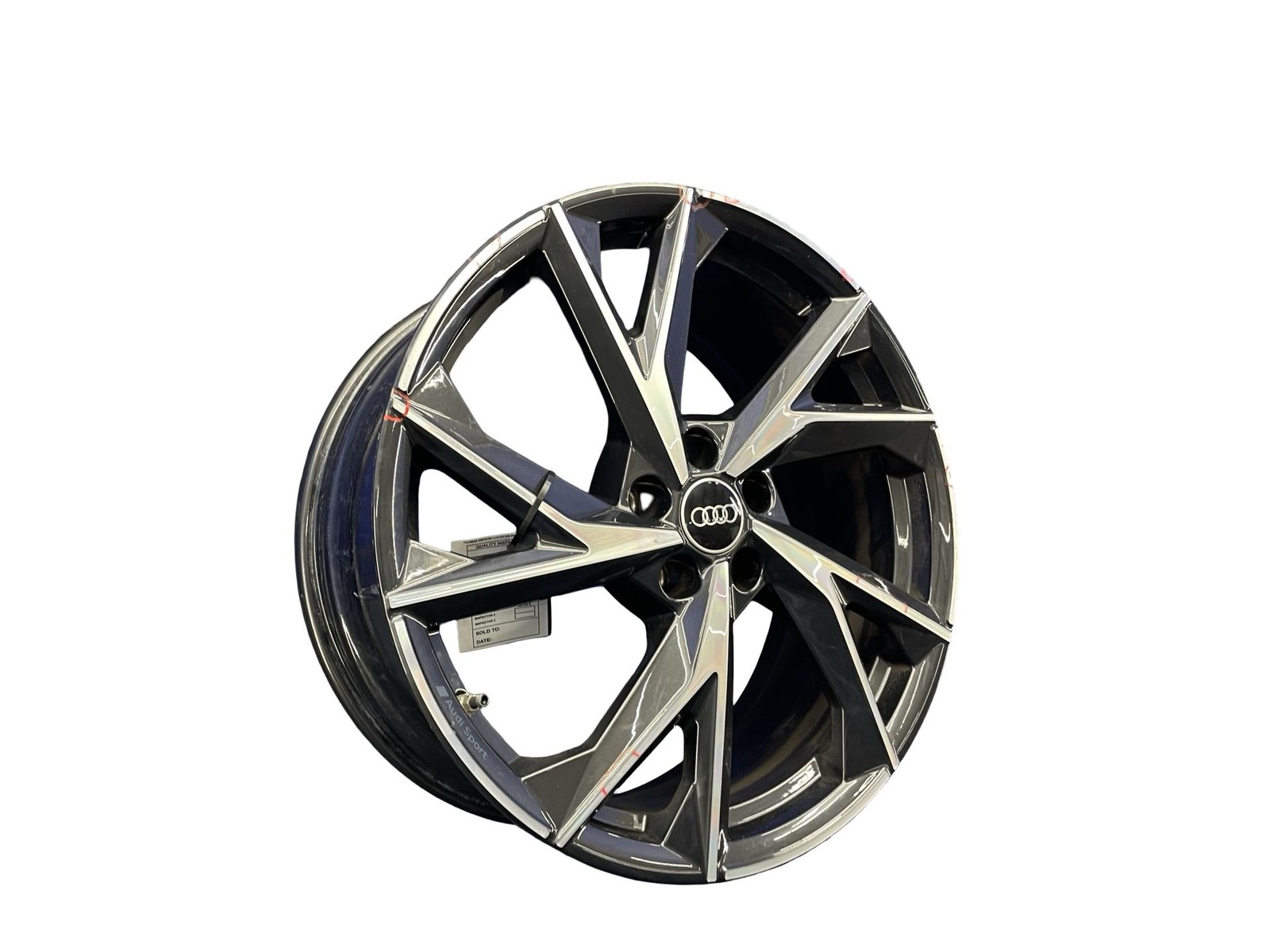2021-2023 AUDI R8 V10 4S 20X8.5 FRONT 5 Y SPOKE WHEEL RIM 4S0601025CA *BENT*