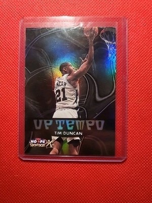 1999-00 Skybox NBA Hoops Decade - Up Tempo Tim Duncan #4 UT