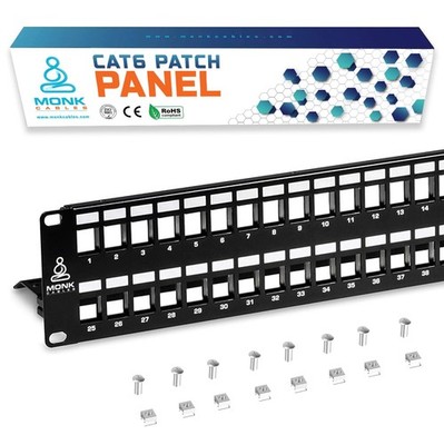 | CAT6 Patch Panel | Inline | 48 Port (Blank)