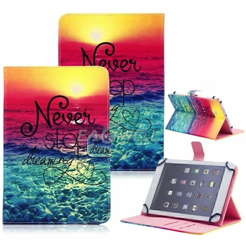 AU For Lenovo Tab M7 / Tab M8 / Tab M10 7" 8" 10.1" Tablet PU Leather Case Cover - Image 3 of 4