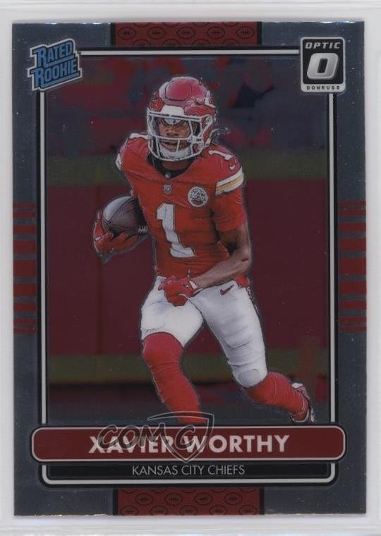 2024 Panini Donruss Optic 2014 Retro Series Xavier Worthy #8 1bw7