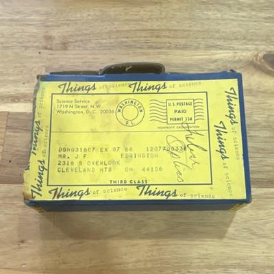 Things of Science Fiber Optics Kit Unit No. 326 Science Service 1967