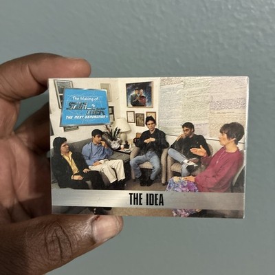1994 STAR TREK THE MAKING OF THE NEXT GENERATION 100 CARD COMPLETE SET SEALED