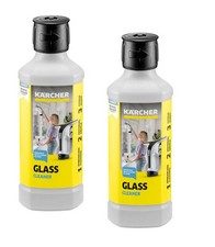 KARCHER 500ml Glass Cleaning Concentrate For Window Vac Cleaner x 2 62957950