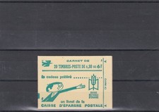 FRANCE 1967 CARNET MARIANNE DE CHEFFER NEUF ** YT 1536-C3 CONF 5