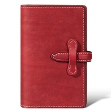 Leather Passport Holder for Travel Men, RFID Blocking Card Slot, Top-Grain le...