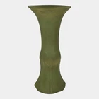 Van Briggle c1907 Vintage Arts And Crafts Pottery Matte Green Tall Vase 448