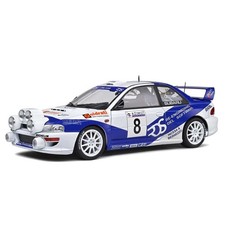 1 18 Subaru Impreza S5 WRC Rally Azimuth di Monza 2000 Solido Diecast Miniature