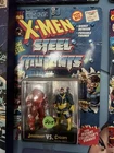 Vintage X-Men Steel Mutants Juggernaut vs. Cyclops Die Cast Action Figures