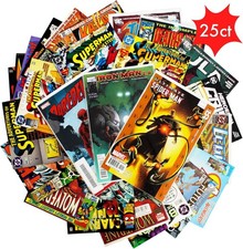 Comic Lot of 25  DC and Marvel Only Comic Books