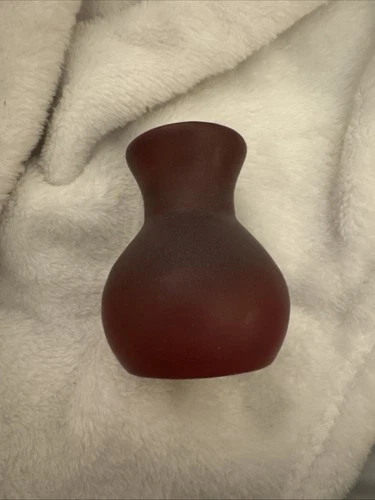 Early Van Briggle Mulberry Small Plum Vase 2 3/4” high