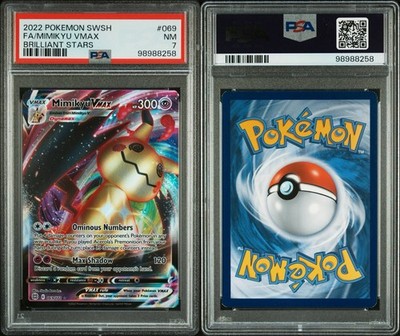 Mimikyu VMAX 069/172 Swsh09: Brilliant Stars Holo for sale online