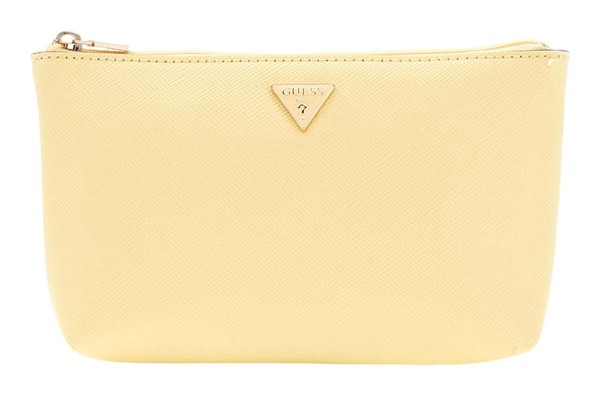 Guess Serenova Wristlet Pouch Utensilientasche Tasche Yellow Hellgelb Neu-image