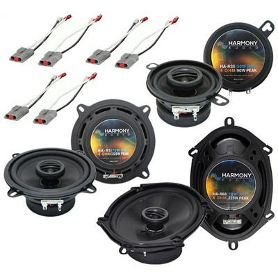 Fits Ford Mustang 1986-1993 Factory Speaker Replacement Harmony R5 R35 R68 Pack