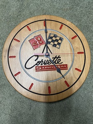 C-2 Corvette Wall Clock