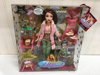 New in Box My Scene Goes Hollywood Chelsea Doll & Accessories Mattel 2005