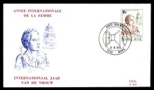 Mayfairstamps Belgium FDC 1975 Marie Popelin Womens Year First Day Cover aaw_171