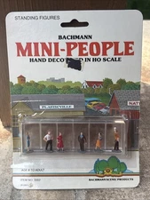 Bachmann HO Scale 3302 Mini-People Standing Figures NIB