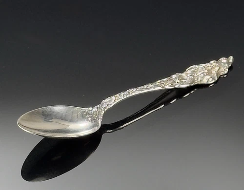 Reed & Barton Sterling 6" Teaspoon - Les Six Fleurs Pattern