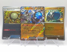 Rampardos ex 045/084, Cranidos 044/084, Skull Fossil 073/084 Lot (3 Cards)