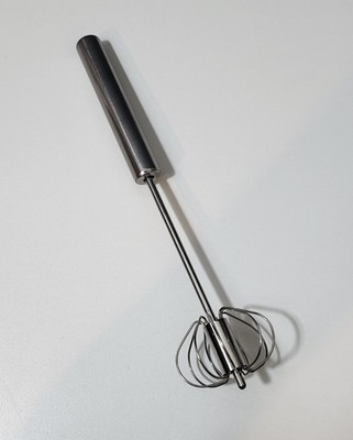 Schneebesen Hand Push Halbautomatischer Eierschläger Edelstahl Mixer Mixer
