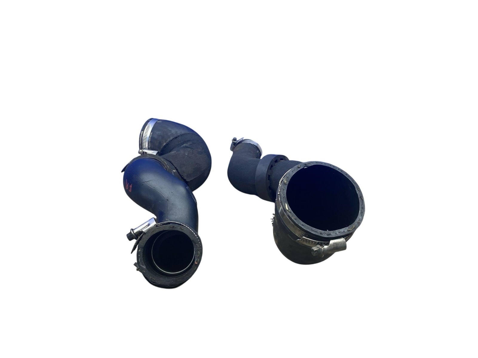 2003-2012  BENTLEY CONTINENTAL GTC AWD 6.0L LEFT RIGHT INTERCOOLER HOSE PIPE SET