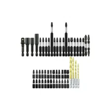 Master Mechanic 52PC Impact Bit Set with Magnetic Holder, Nut Drivers, & Pow