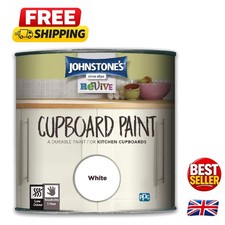 Revive Cupboard Paint White 750ml - No Primer, Satin Finish for Quick Makeover