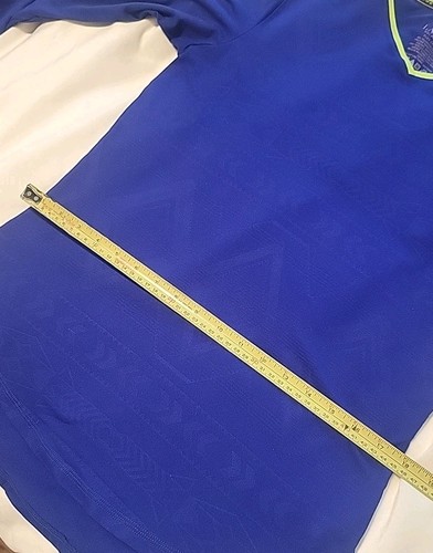Lauren Ralph Lauren Damen Größe Medium Flex Komfort Top sattes Blau Limettenbesatz... - Bild 7 von 9