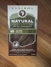 Clairol Natural Instincts For Men Light Brown Shade Hair Color Shade M9 SEALED