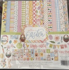 Echo Park 12"x 12" MY FAVORITE EASTER collection kit NICE Quick Ship