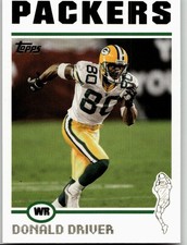 Donald Driver 2004 Topps Football Green Bay Packers