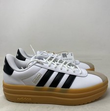 Adidas VL Court Bold Women  s 7.5 Cloud White/Core Black/Wonder Beige IH3083 