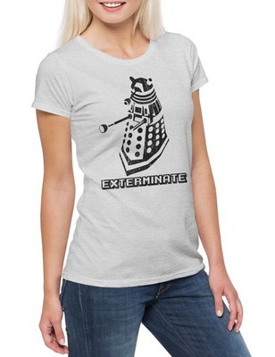 Exterminate Damen T-Shirt Graham Yasmin Ryan Doc Doctor Doktor Dr. Telefonzelle