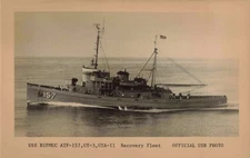 Photo USS Nipmuc ATF-157 GT-3 GTA-11 Recovery Fleet Official US Navy
